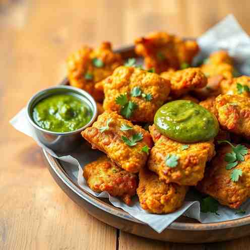 Crispy Gluten-Free Bhajia - Homemade Spicy Snack Recipe